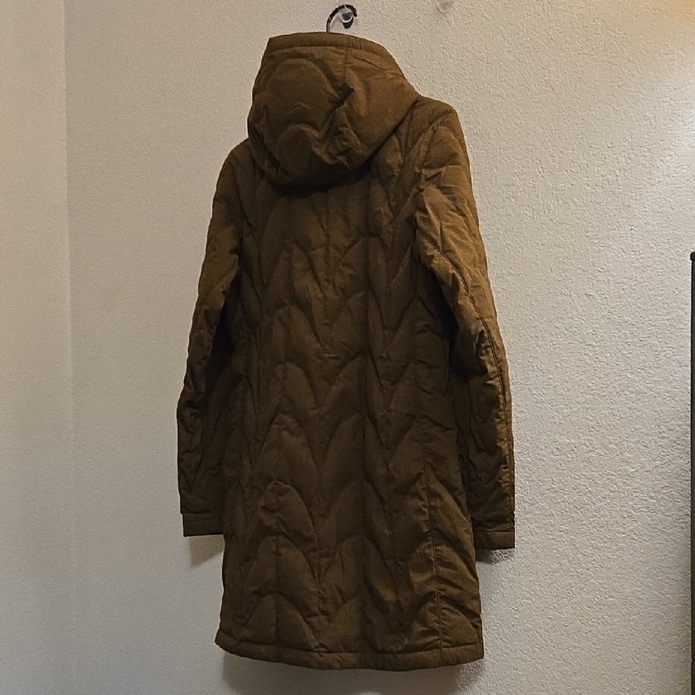 Outdoor Research Hooded Long Puffer Jacket - Tech Brown - Medium - Picture 14 of 16
